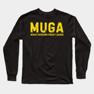 MUGA Make Ukraine Great Again vintage Long Sleeve T-Shirt